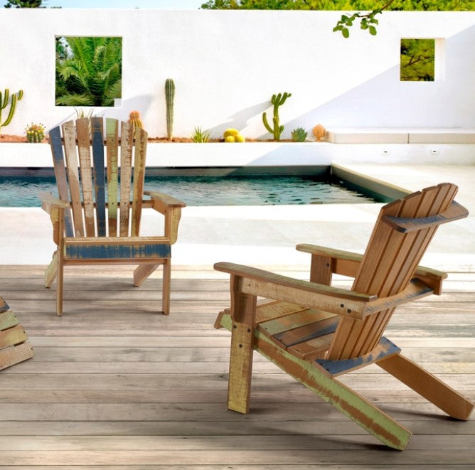 POLTRONA PAVÃO ADIRONDACK DEMOLIÇÃO