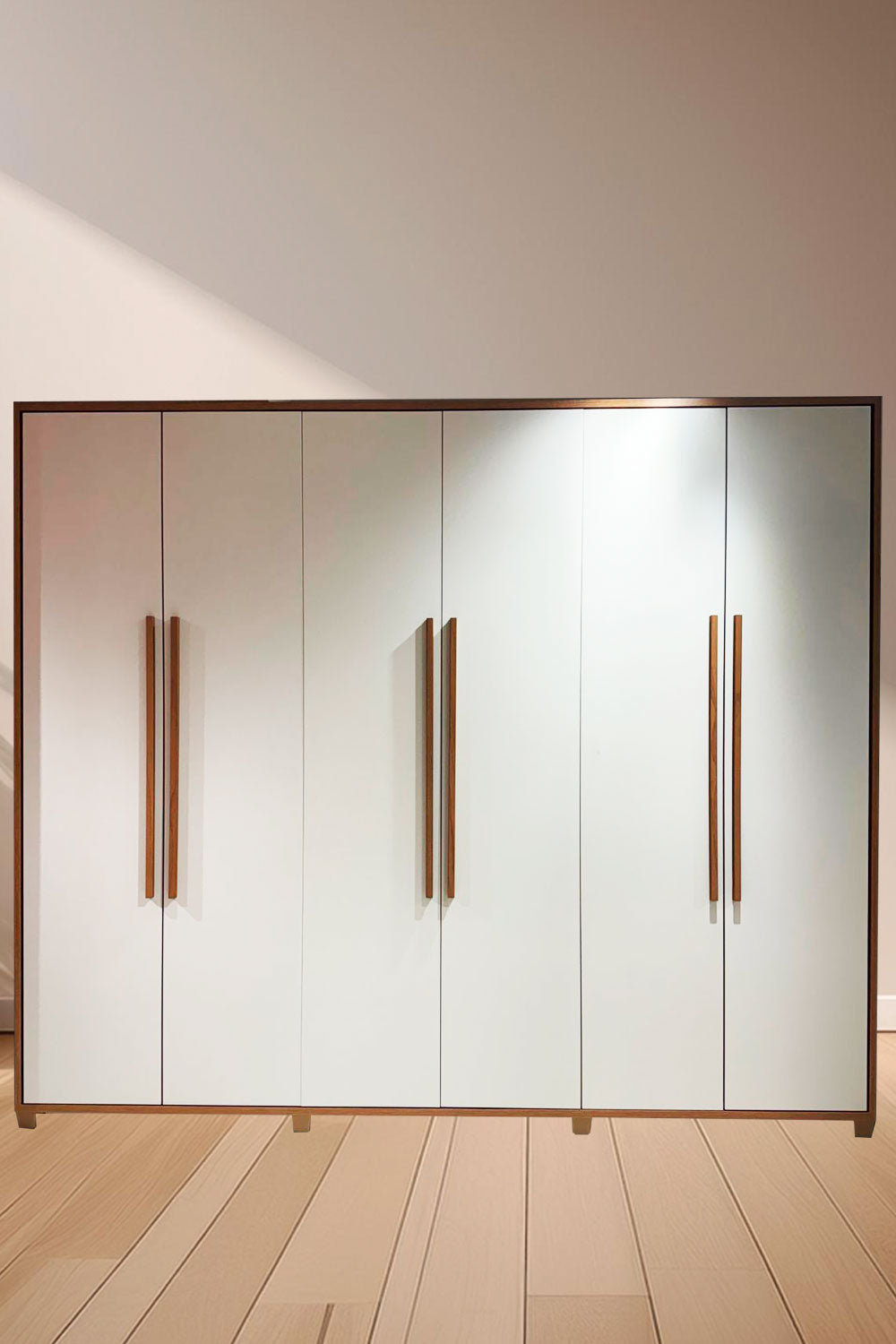 Roupeiro Rocksford em MDF 6 Portas de abrir