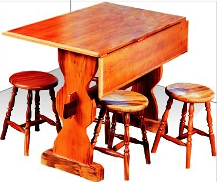 CONJUNTO MESA C/ 4 BANCOS