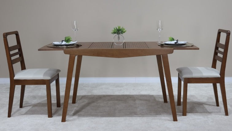 MESA ELÁSTICA RUBI TAMPO VIDRO PRETO