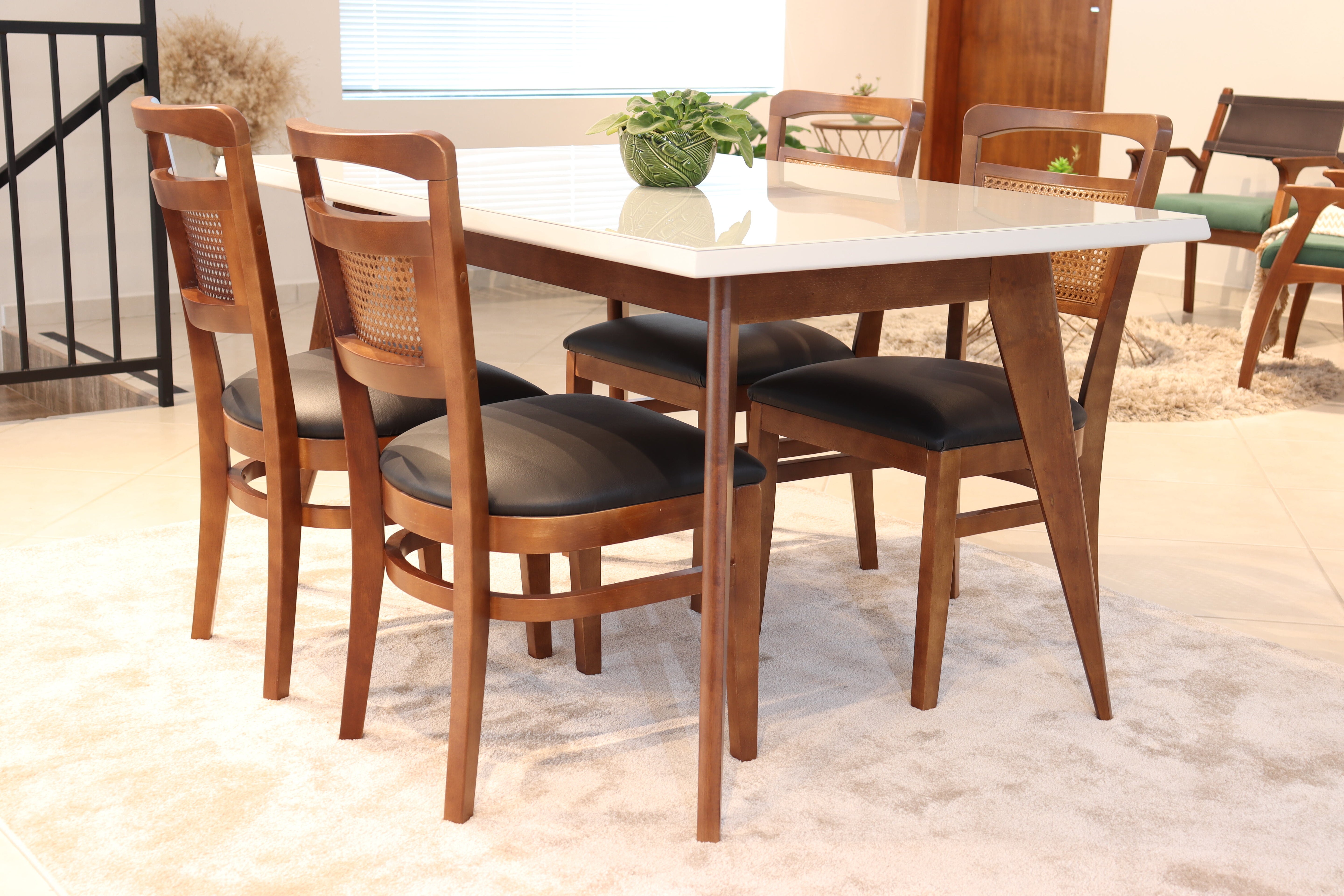MESA ZIMBROS TAMPA VIDRO FENDI CLARO
