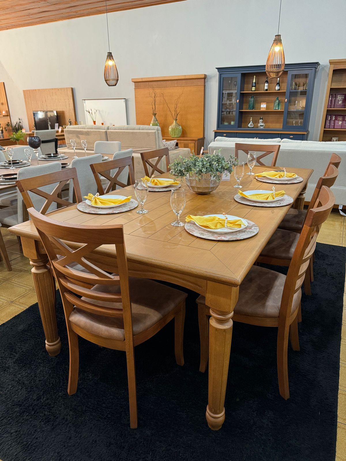 ⁠Mesa Turquesa 2,20m