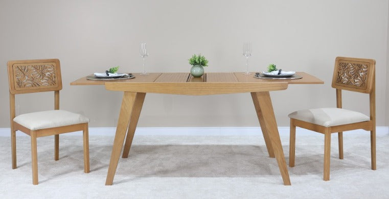 MESA ELÁSTICA RUBI TAMPO VIDRO FENDI CLARO