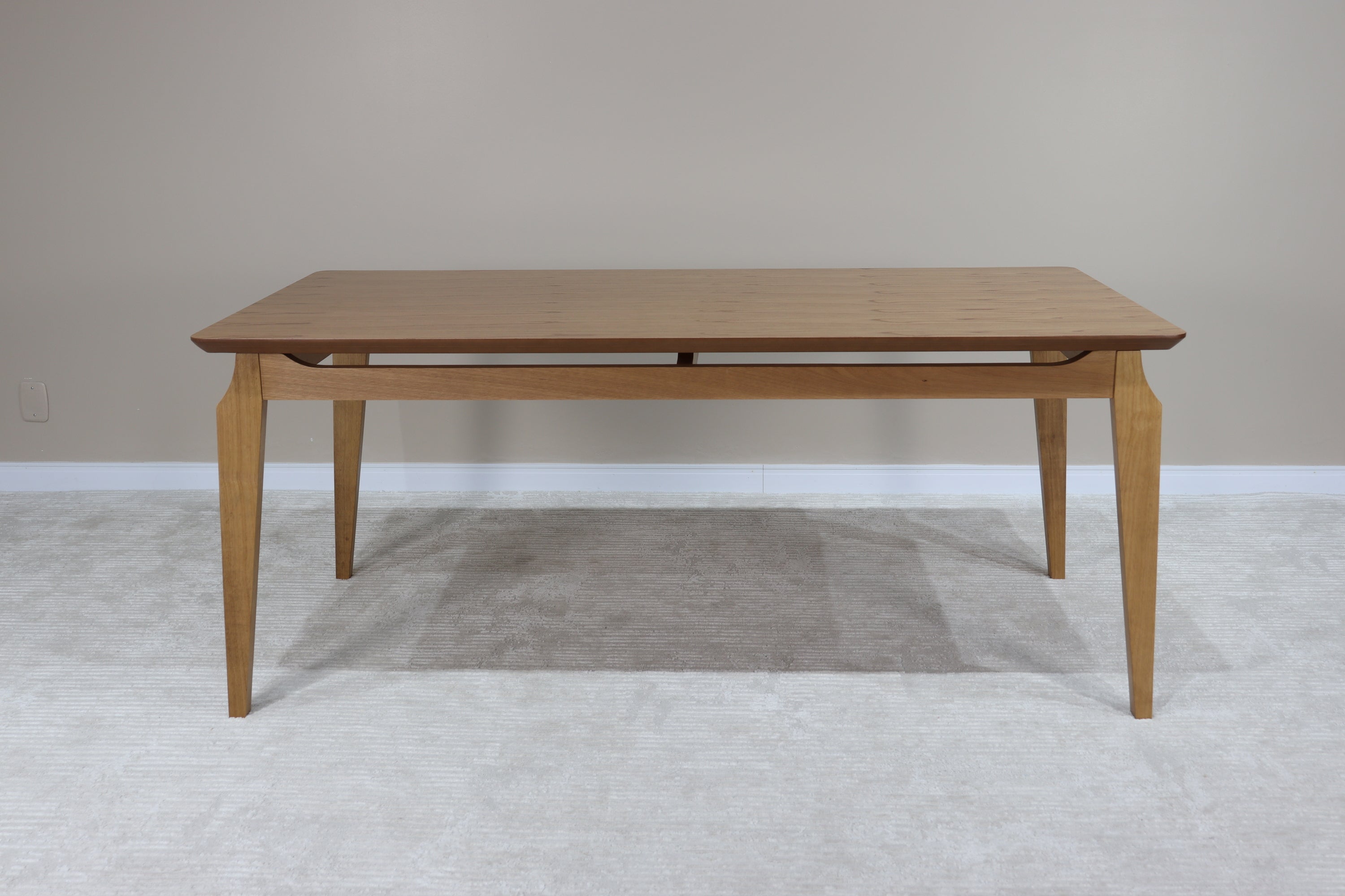 Mesa Vintage Laca Ébano 77 cm x 160 cm x 90 cm