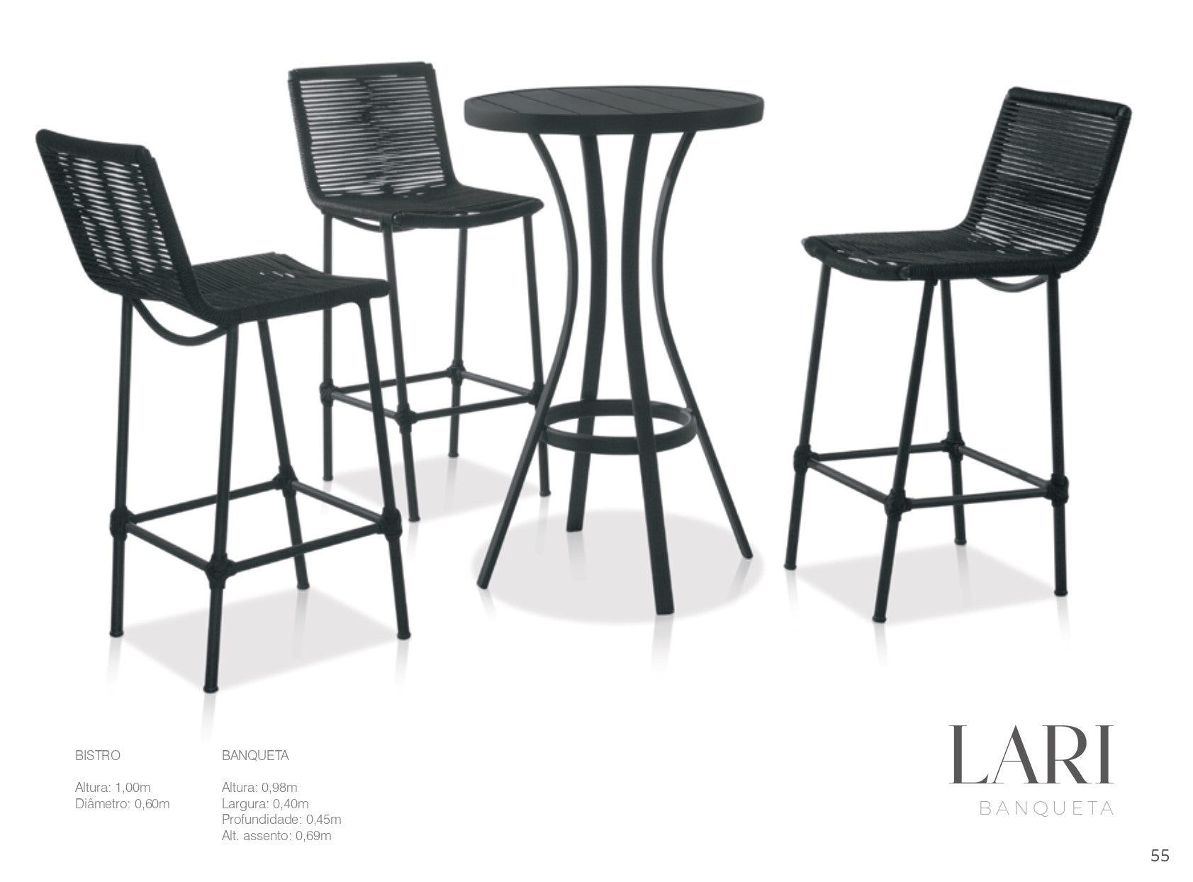 BANQUETA LARI (SEM O BISTRÔ)
